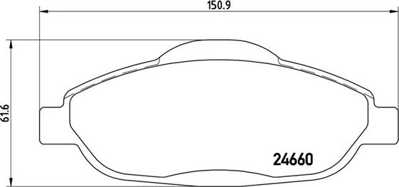 Magneti Marelli 363700561101 - Kit pastiglie freno, Freno a disco www.autoricambit.com