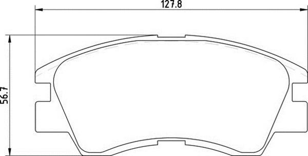 Magneti Marelli 363700200044 - Kit pastiglie freno, Freno a disco www.autoricambit.com