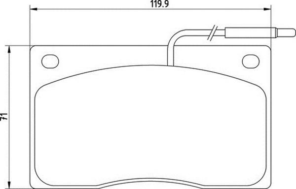 Magneti Marelli 363700200210 - Kit pastiglie freno, Freno a disco www.autoricambit.com