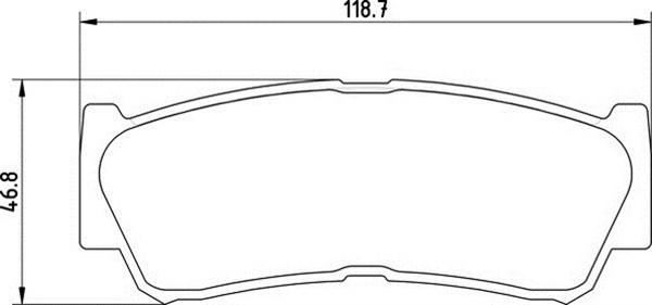 Magneti Marelli 363700201672 - Kit pastiglie freno, Freno a disco www.autoricambit.com