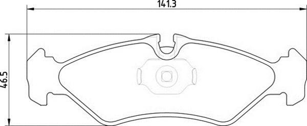 Magneti Marelli 363700201826 - Kit pastiglie freno, Freno a disco www.autoricambit.com