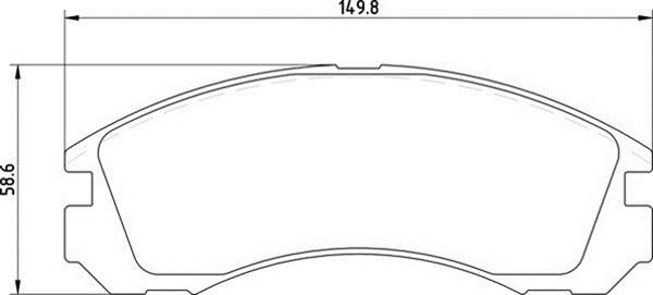 Magneti Marelli 363700203025 - Kit pastiglie freno, Freno a disco www.autoricambit.com