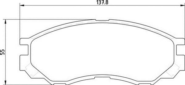 Magneti Marelli 363700203123 - Kit pastiglie freno, Freno a disco www.autoricambit.com