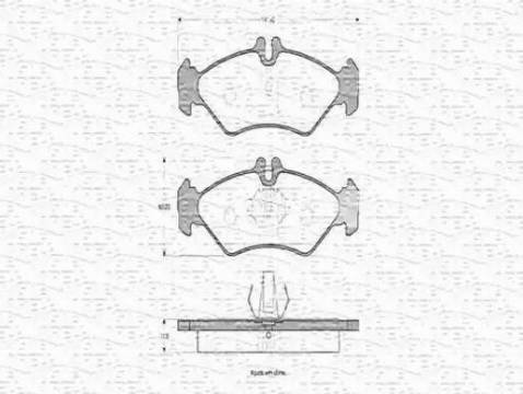 Magneti Marelli 430216170396 - Kit pastiglie freno, Freno a disco www.autoricambit.com