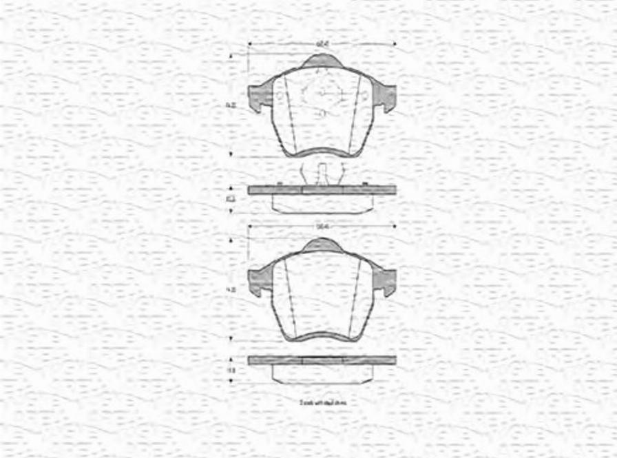 Magneti Marelli 363702160336 - Kit pastiglie freno, Freno a disco www.autoricambit.com