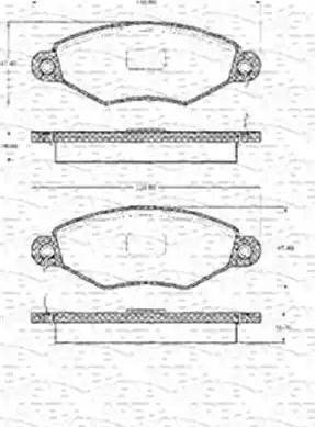 Magneti Marelli 363700209073 - Kit pastiglie freno, Freno a disco www.autoricambit.com