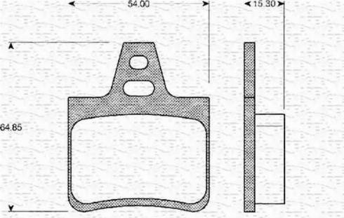 Magneti Marelli 363702161066 - Kit pastiglie freno, Freno a disco www.autoricambit.com