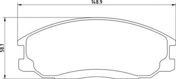 Magneti Marelli 363710201307 - Kit pastiglie freno, Freno a disco www.autoricambit.com