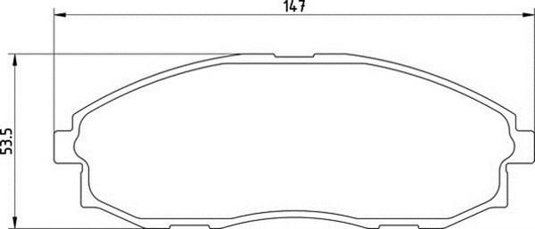 Magneti Marelli 363710201242 - Kit pastiglie freno, Freno a disco www.autoricambit.com