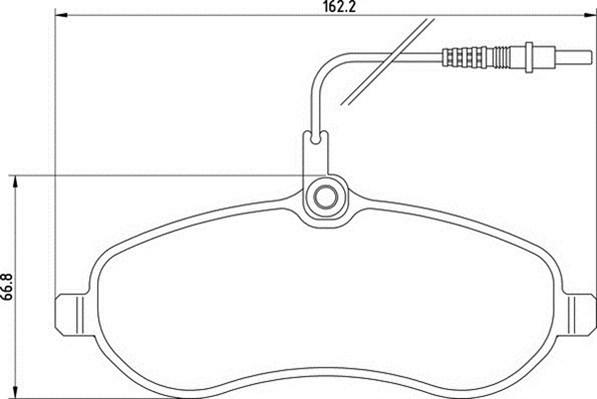 Magneti Marelli 363710201708 - Kit pastiglie freno, Freno a disco www.autoricambit.com