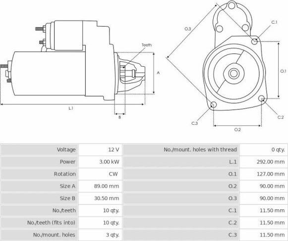 Magneti Marelli 2873K405 - Elettromagnete, Motore d'avviamento www.autoricambit.com