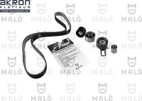 AKRON-MALÒ 1551061 - Kit cinghie dentate www.autoricambit.com