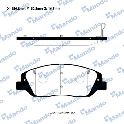 Febi Bilstein 222404 - Kit pastiglie freno, Freno a disco www.autoricambit.com