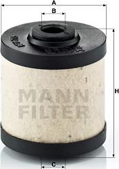 Mann-Filter BFU 715 - Filtro carburante www.autoricambit.com