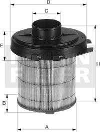 Mann-Filter C 1468/1 - Filtro aria www.autoricambit.com