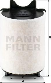 Mann-Filter C 14 130/1 - Filtro aria www.autoricambit.com