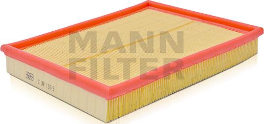 Mann-Filter C 30 130/3 - Filtro aria www.autoricambit.com