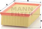 Mann-Filter C 25 136 - Filtro aria www.autoricambit.com