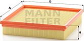 Mann-Filter C 2290 - Filtro aria www.autoricambit.com