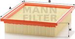 Mann-Filter C 27 154/1 - Filtro aria www.autoricambit.com