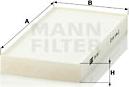 Mann-Filter CU 1811-2 - Filtro, Aria abitacolo www.autoricambit.com