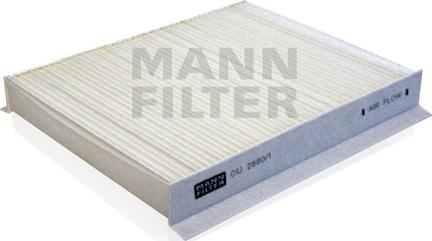 Mann-Filter CU 2680/1 - Filtro, Aria abitacolo www.autoricambit.com