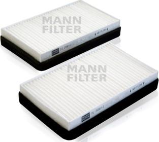 Mann-Filter CU 2106/1-2 - Filtro, Aria abitacolo www.autoricambit.com