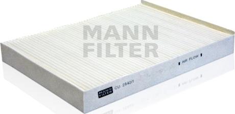 Mann-Filter CU 2842/1 - Filtro, Aria abitacolo www.autoricambit.com