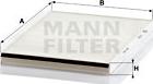 Mann-Filter CU 2839 - Filtro, Aria abitacolo www.autoricambit.com