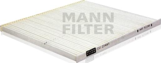 Mann-Filter CU 2344/1 - Filtro, Aria abitacolo www.autoricambit.com