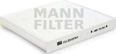 Mann-Filter CU 23 019/1 - Filtro, Aria abitacolo www.autoricambit.com