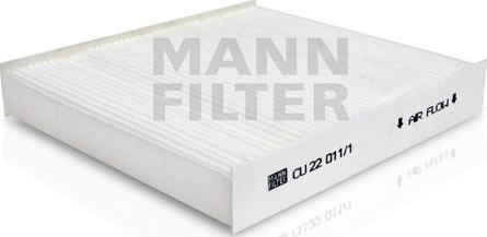 Mann-Filter CU 22 011/1 - Filtro, Aria abitacolo www.autoricambit.com