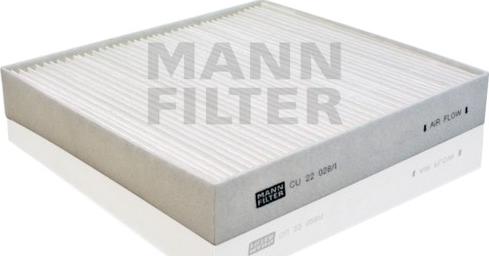 Mann-Filter CU 22 028/1 - Filtro, Aria abitacolo www.autoricambit.com