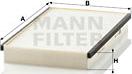 Mann-Filter CU 2746 - Filtro, Aria abitacolo www.autoricambit.com