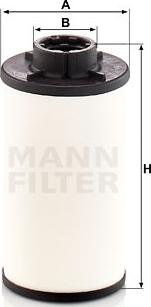 Mann-Filter H 6003 Z - Filtro idraulico, Cambio automatico www.autoricambit.com