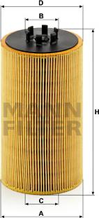 Mann-Filter HU 13 125 x - Filtro olio www.autoricambit.com