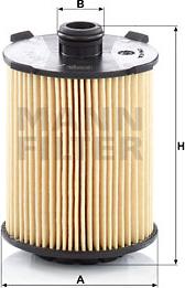 Mann-Filter HU 8014 z - Filtro olio www.autoricambit.com