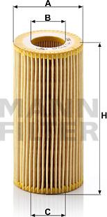 Mann-Filter HU 719/8 y - Filtro olio www.autoricambit.com