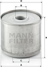 Mann-Filter P 917/1 x - Filtro carburante www.autoricambit.com
