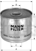 Mann-Filter P 935/2 - Filtro carburante www.autoricambit.com