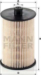 Mann-Filter PU 823 x - Filtro carburante www.autoricambit.com