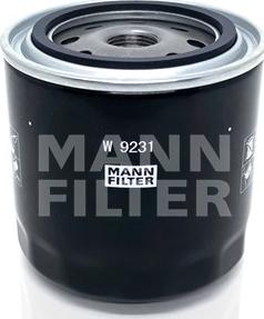 Mann-Filter W 923/1 - Filtro olio www.autoricambit.com