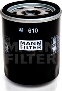 Mann-Filter W 610 - Filtro olio www.autoricambit.com