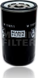 Mann-Filter W 1167/1 - Filtro idraulico, Cambio automatico www.autoricambit.com