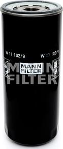 Mann-Filter W 11 102/9 - Filtro olio www.autoricambit.com