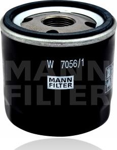 Mann-Filter W 7056/1 - Filtro olio www.autoricambit.com