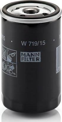 Mann-Filter W 719/15 (10) - Filtro olio www.autoricambit.com