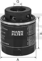 Mann-Filter W 712/91 - Filtro olio www.autoricambit.com