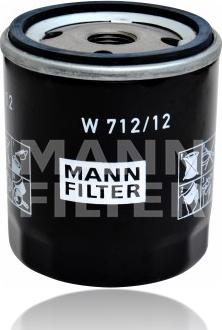 Mann-Filter W 712/12 - Filtro olio www.autoricambit.com