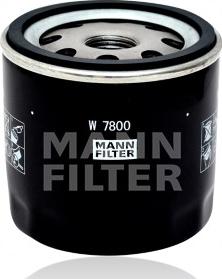 Mann-Filter W 7800 - Filtro olio www.autoricambit.com